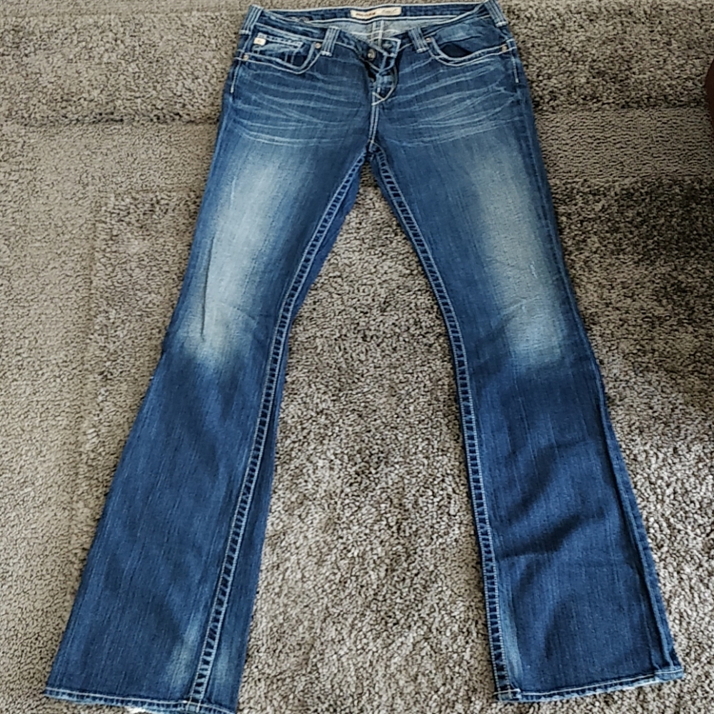 Big Star Boot Cut Low-rise Semi-stretch Jeans